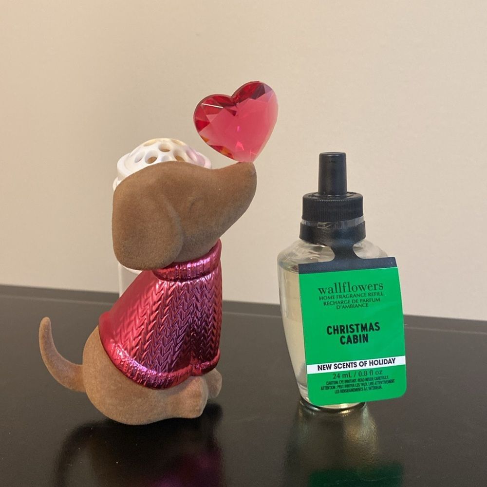 Puppy Valentine Heart Love Bath And Body Works Wallflower Plug Fragrance